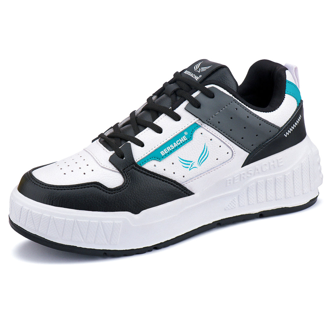 Bersache Sneaker, Loafers ,Casual With Extra Comfort Sneakers For Men's/Boy's (8051-Black & Blue)