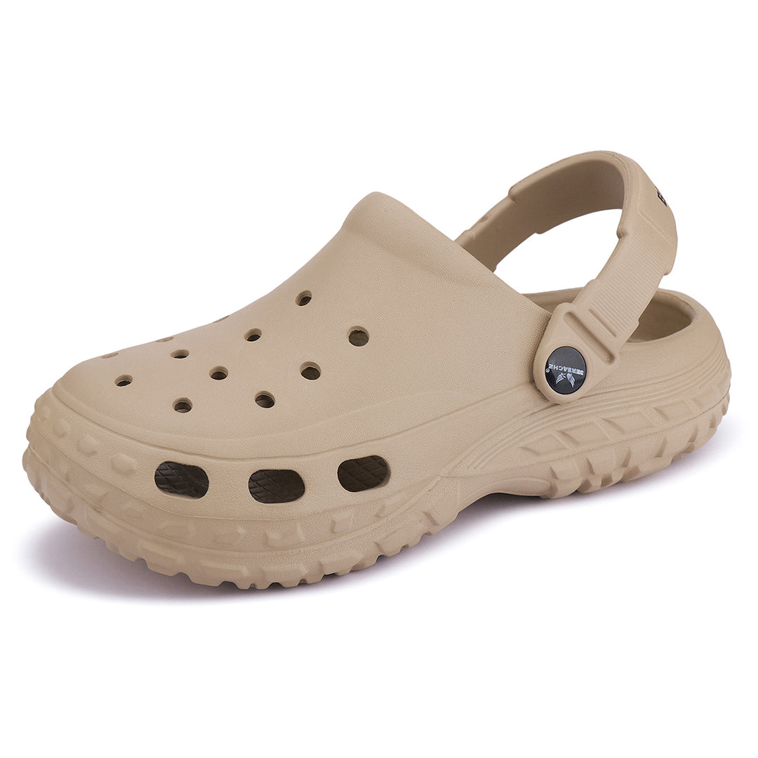 Bersache Extra Soft Classic Casual with  Regular wear with Ultra Soft & Flexibility Technology Clog's for Women's & Girl's Beige-6195