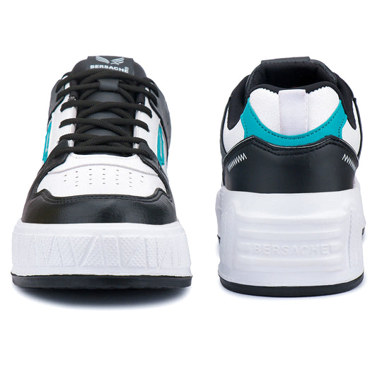 Bersache Sneaker, Loafers ,Casual With Extra Comfort Sneakers For Men's/Boy's (8051-Black & Blue)