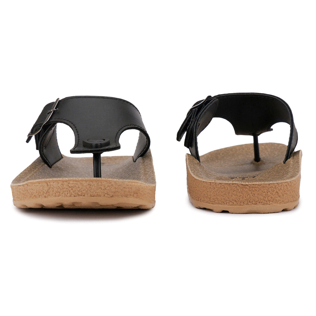 Bersache Extra Soft Classic Casual with  Regular wear with Ultra Soft & Flexibility Technology Flip-Flop for Men's & Boy's (6209-Black)