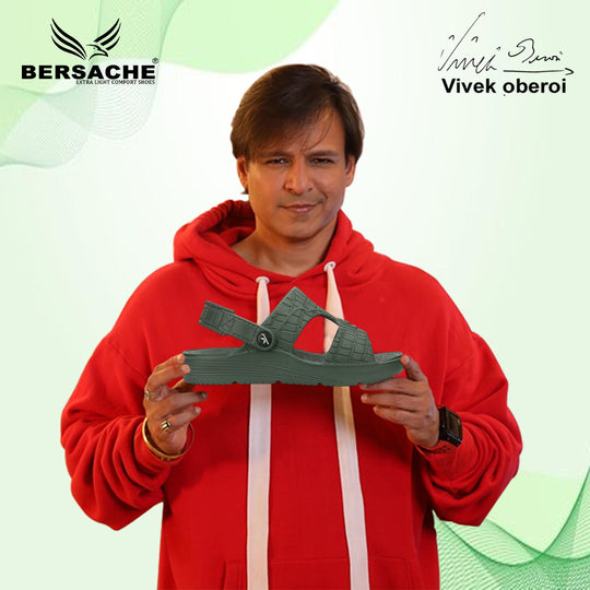 Bersache Extra Soft Classic Casual with  Regular wear with Ultra Soft & Flexibility Technology Flipflop For Men's & Boy's-Black-6270)