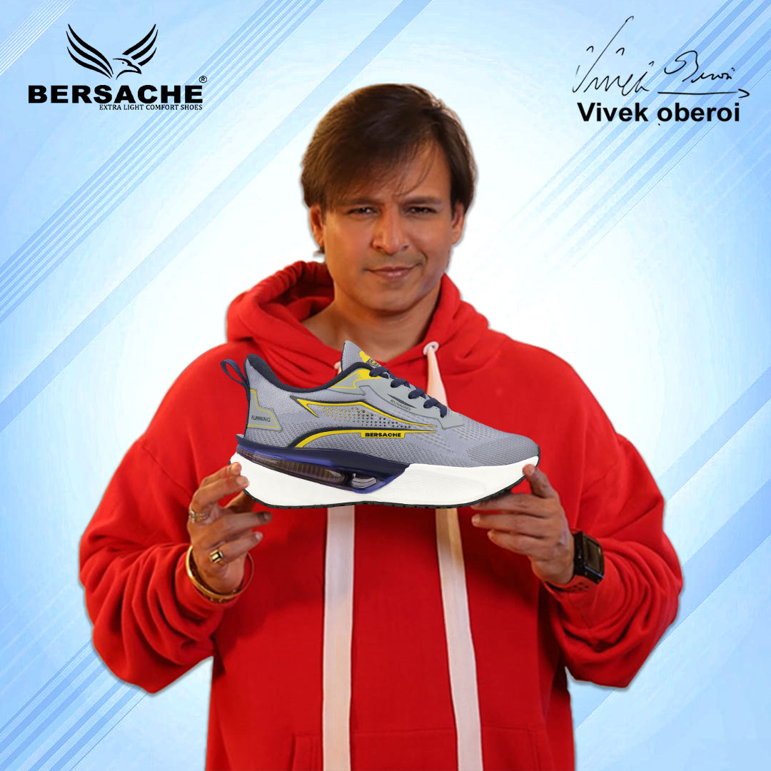 Bersache Premium Sports ,walking,Gym,cricket, Trending  Running Shoes For Men's (Grey-9215).
