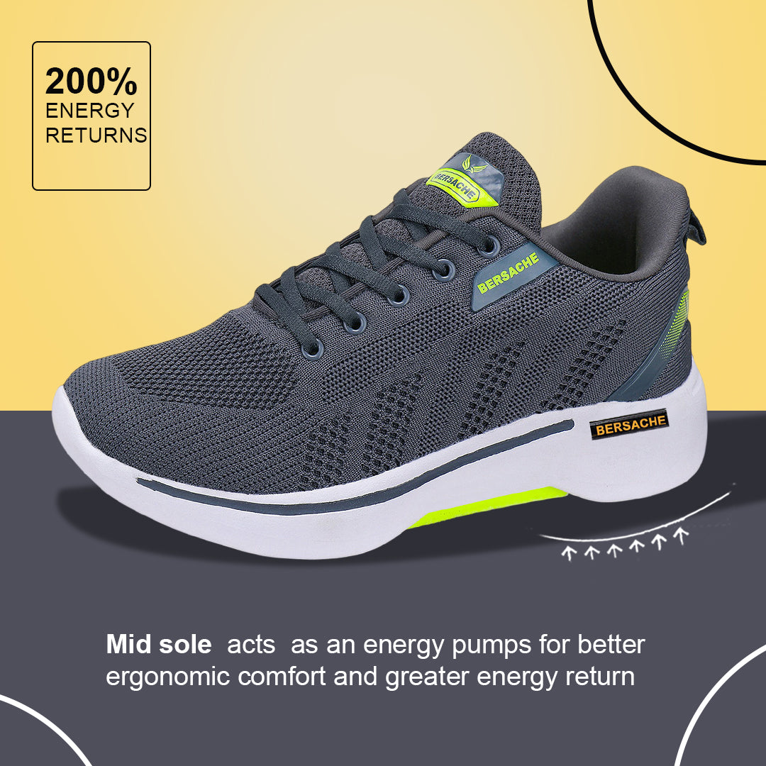Bersache Lightweight Sports Shoes For Men  - 7049