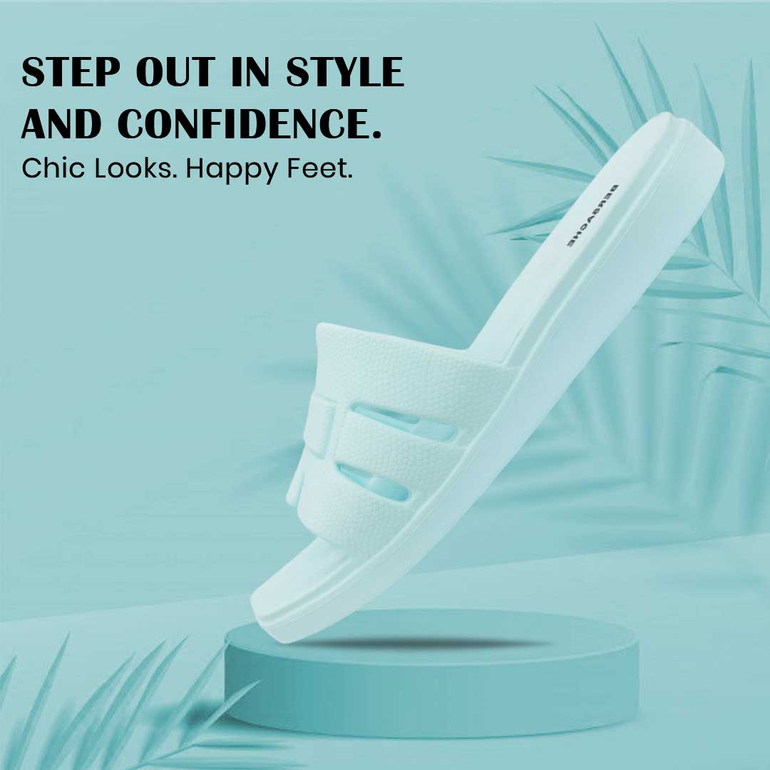 Bersache Extra Soft Classic Casual  with  Regular wear with Ultra Soft & Flexibility Technology Sandal for Women's-(6300-Blue).