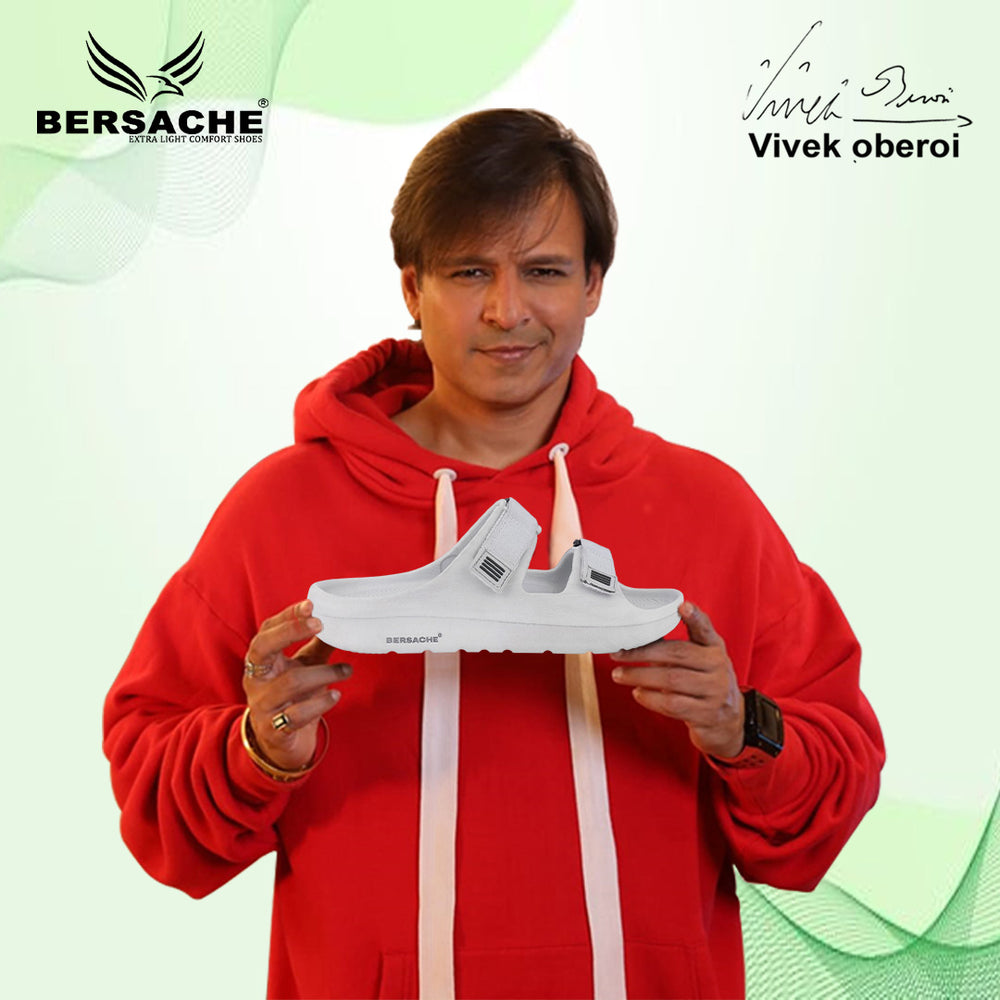 Bersache Extra Soft Classic Casual with  Regular wear with Ultra Soft & Flexibility Technology Flipflop For Men's & Boy's-(Grey-6286)