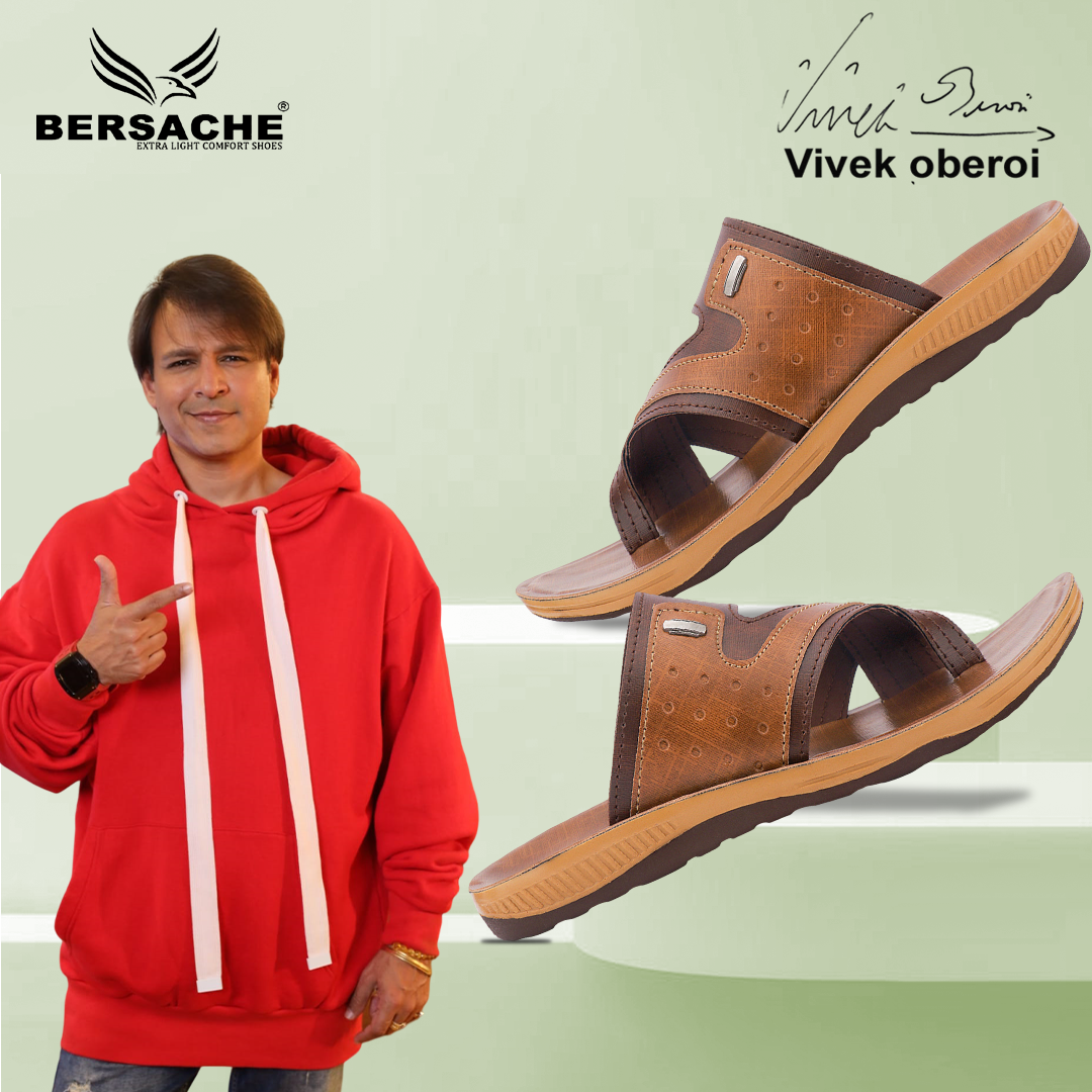 Bersache Extra Soft Classic Casual with  Regular wear with Ultra Soft & Flexibility Technology Slipper For Men's-Beige-6215