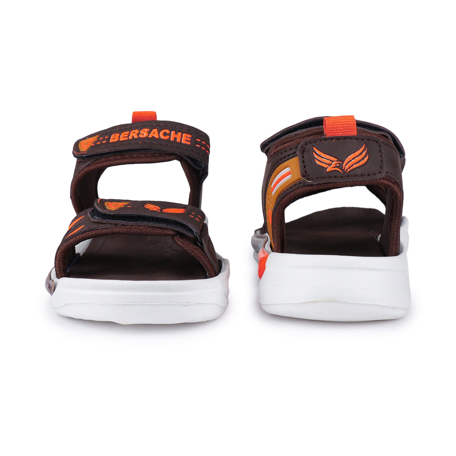 Bersache Extra Soft Classic Casual CHAPPAL with  Regular wear with Ultra Soft & Flexibility Technology Clog's for Kids's - Brown -6045.