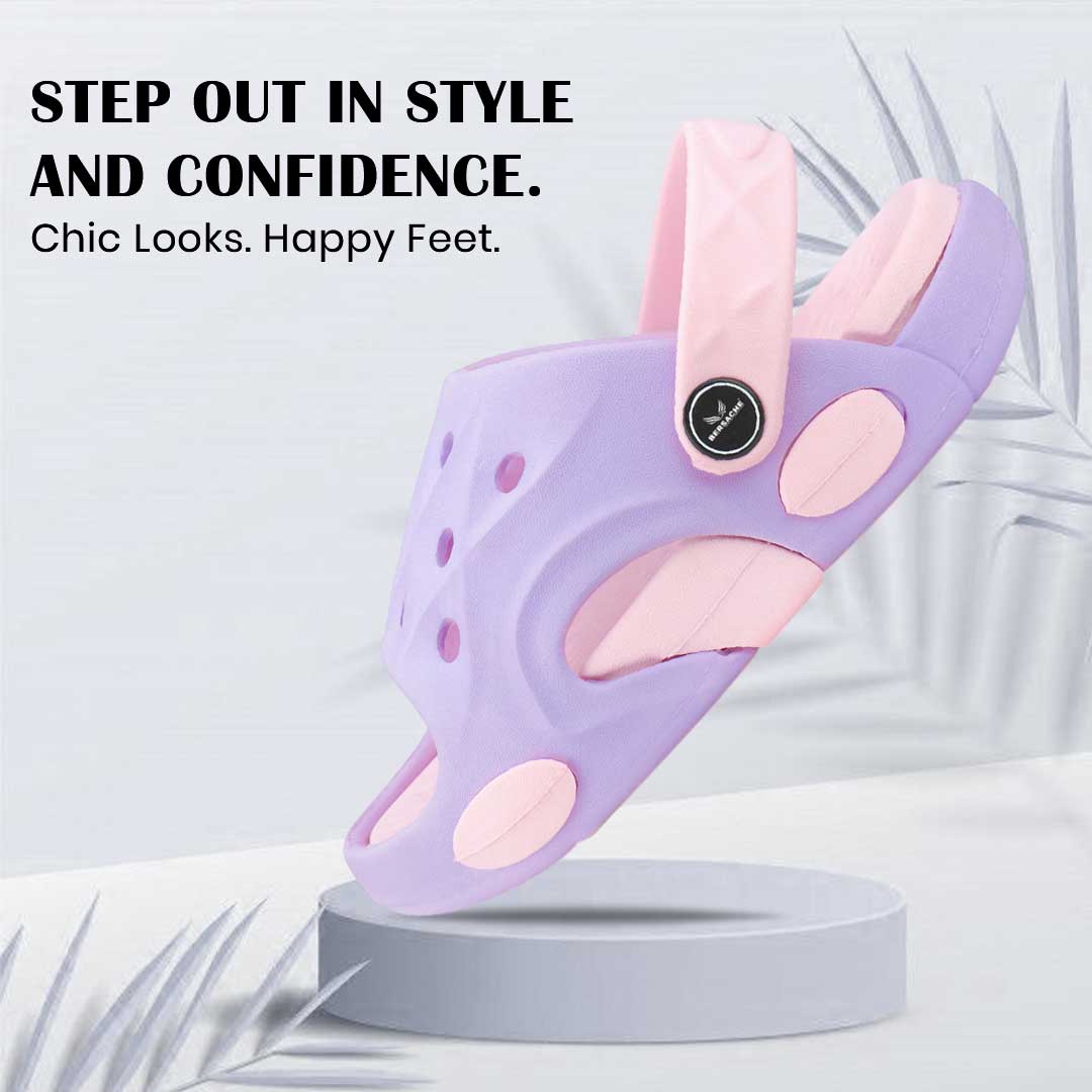 Bersache Extra Soft Classic Casual CHAPPAL with  Regular wear with Ultra Soft & Flexibility Technology Sandal for Kids's - Purple -6319.