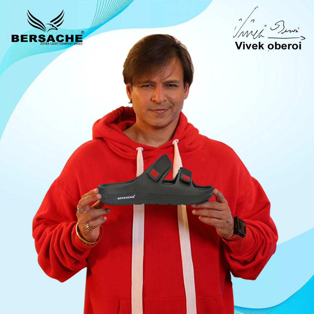Bersache Extra Soft Classic Casual with  Regular wear with Ultra Soft & Flexibility Technology Flipflop For Men's & Boy's-(Black-6266 ) .