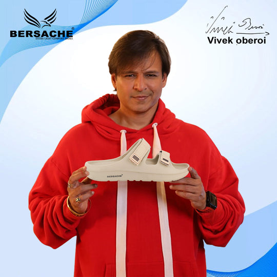 Bersache Extra Soft Classic Casual with  Regular wear with Ultra Soft & Flexibility Technology Slipper For Men's & Boy's-(Beige-6287)