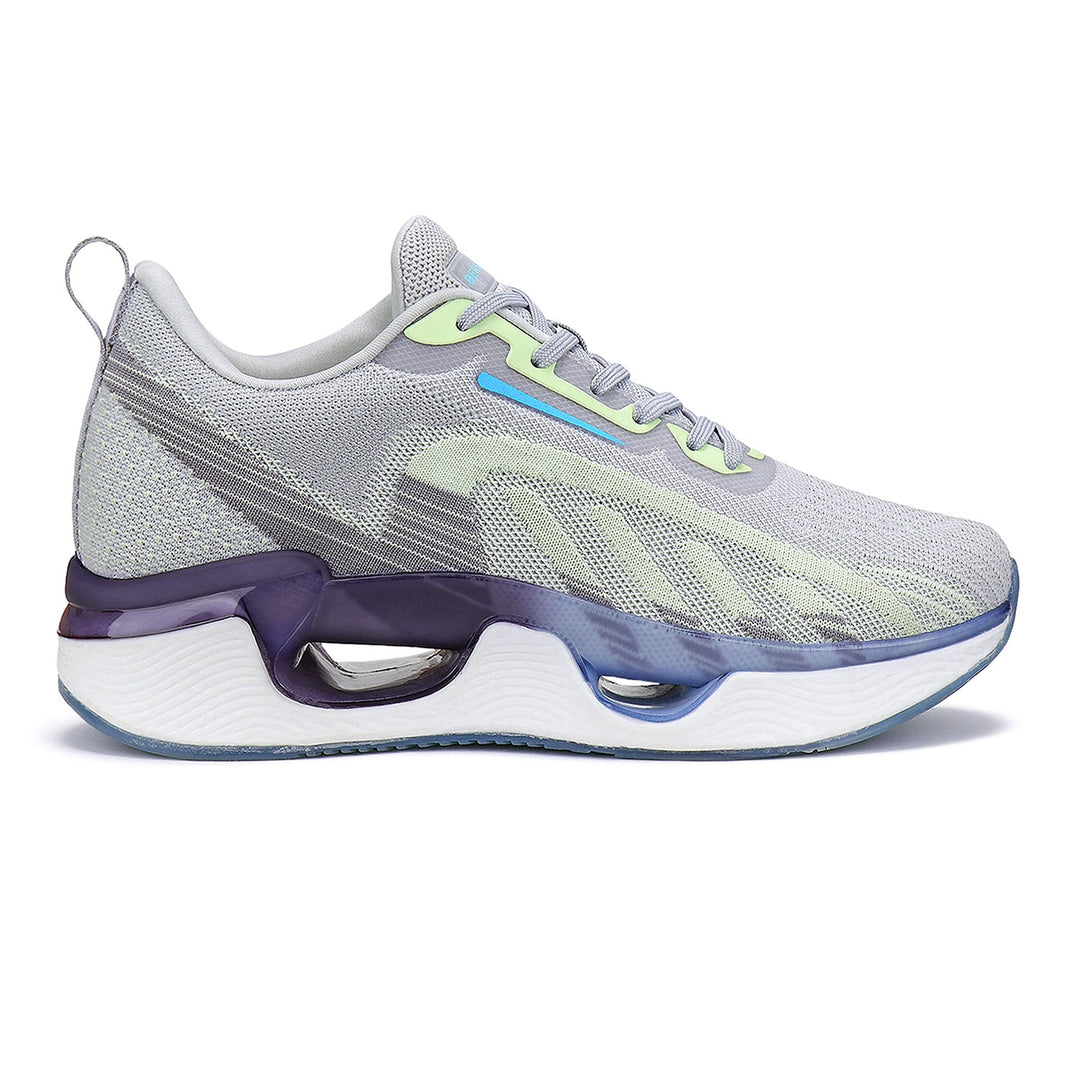 Bersache Lightweight Sports Running Shoes For Men Grey-9061