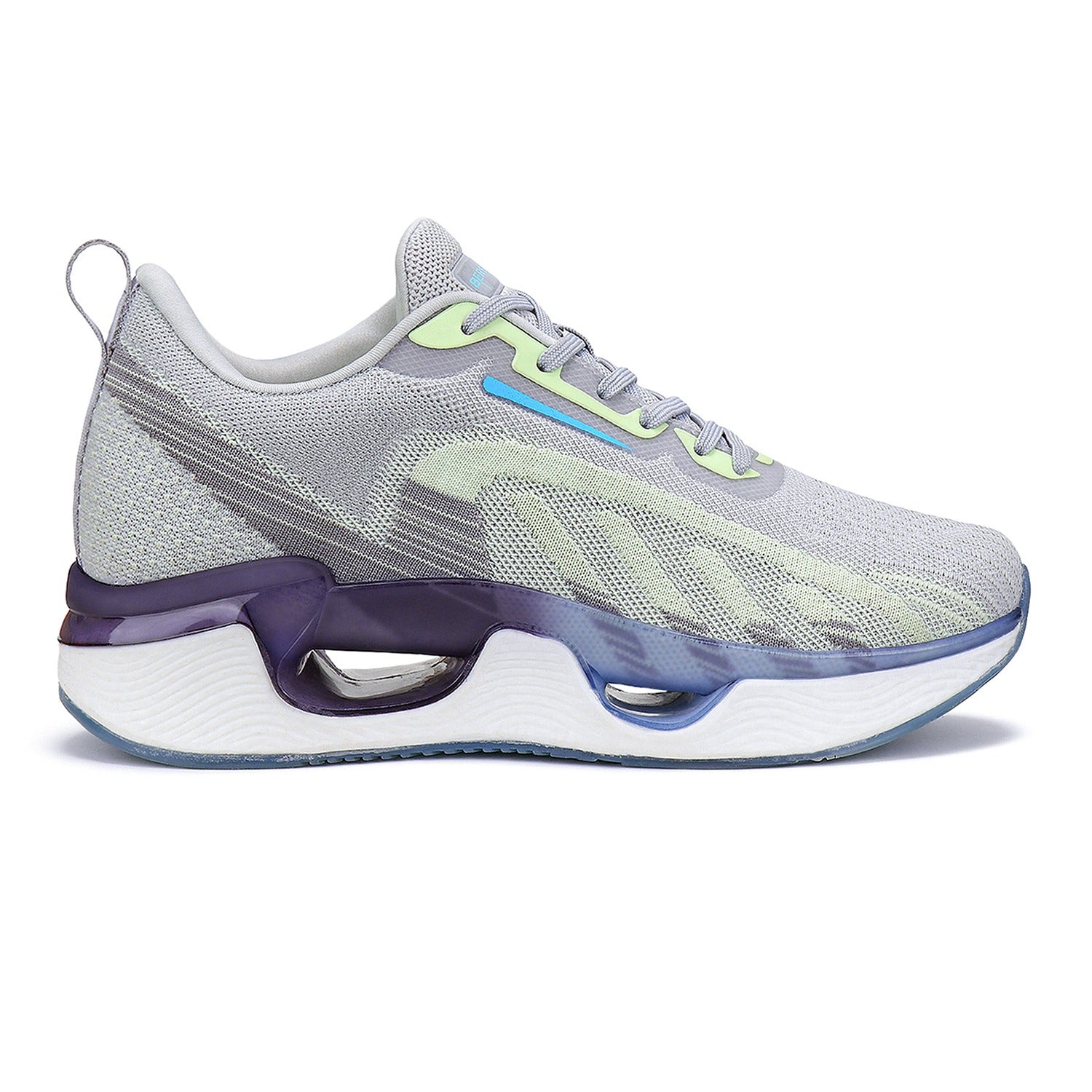 Bersache Lightweight Sports Running Shoes For Men Grey-9061 .