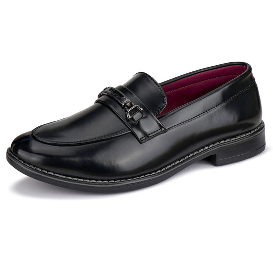 Bersache Comfortable Formal Outdoor Stylish Officewear Partywear Shoes For Men 9089 (Black)