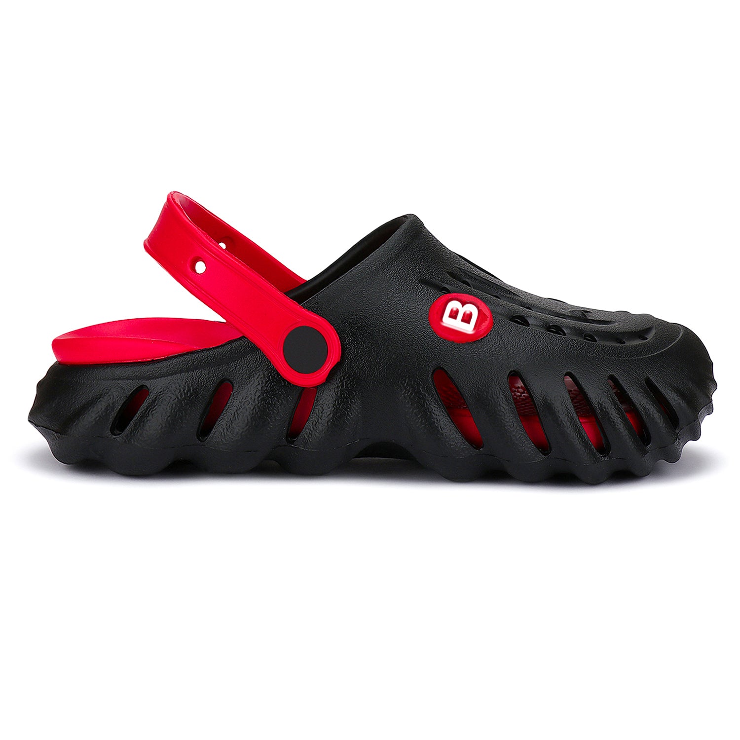 Bersache Extra Soft Classic Casual CHAPPAL with  Regular wear with Ultra Soft & Flexibility Technology Clog's for Kids's - Red -6028.