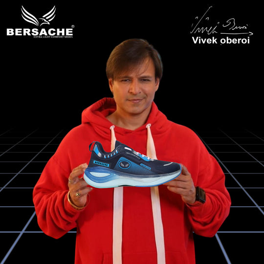 Bersache Sneaker, Loafers ,Casual With Extra Comfort Sneakers For Mens  (9200-Navy Blue)