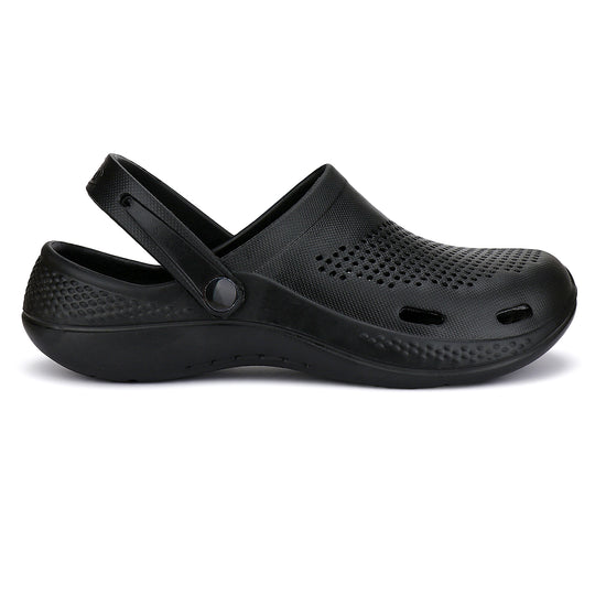 Bersache Extra Soft Classic Casual with Back Strap Regular wear with Ultra Soft & Flexibility Technology Flip-Flop for Men's/ boy,s - 6011 (Black)