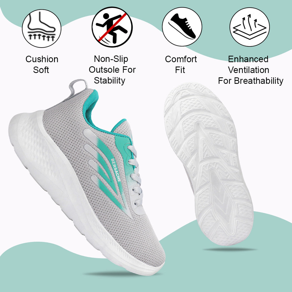Bersache Sneaker, Loafers ,Casual with Extra comfort Sneaker Colour Changing shoes for Women (Grey-8093)