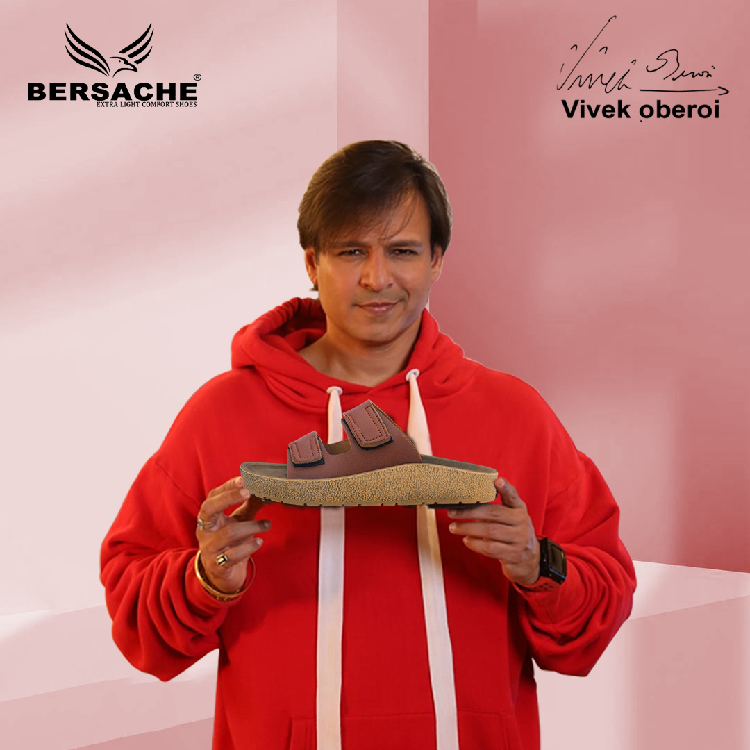 Bersache Extra Soft Classic Casual with  Regular wear with Ultra Soft & Flexibility Technology Slipper For Men's & Boy's-Brown-6221