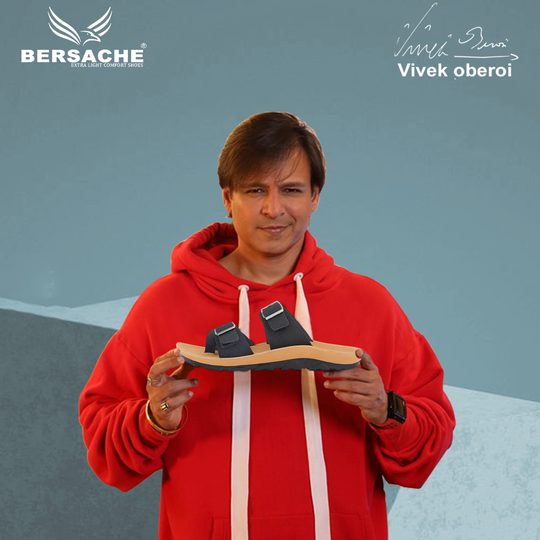 Bersache Extra Soft Classic Casual with  Regular wear with Ultra Soft & Flexibility Technology Sandal For Men's & Boy's-Black-6218