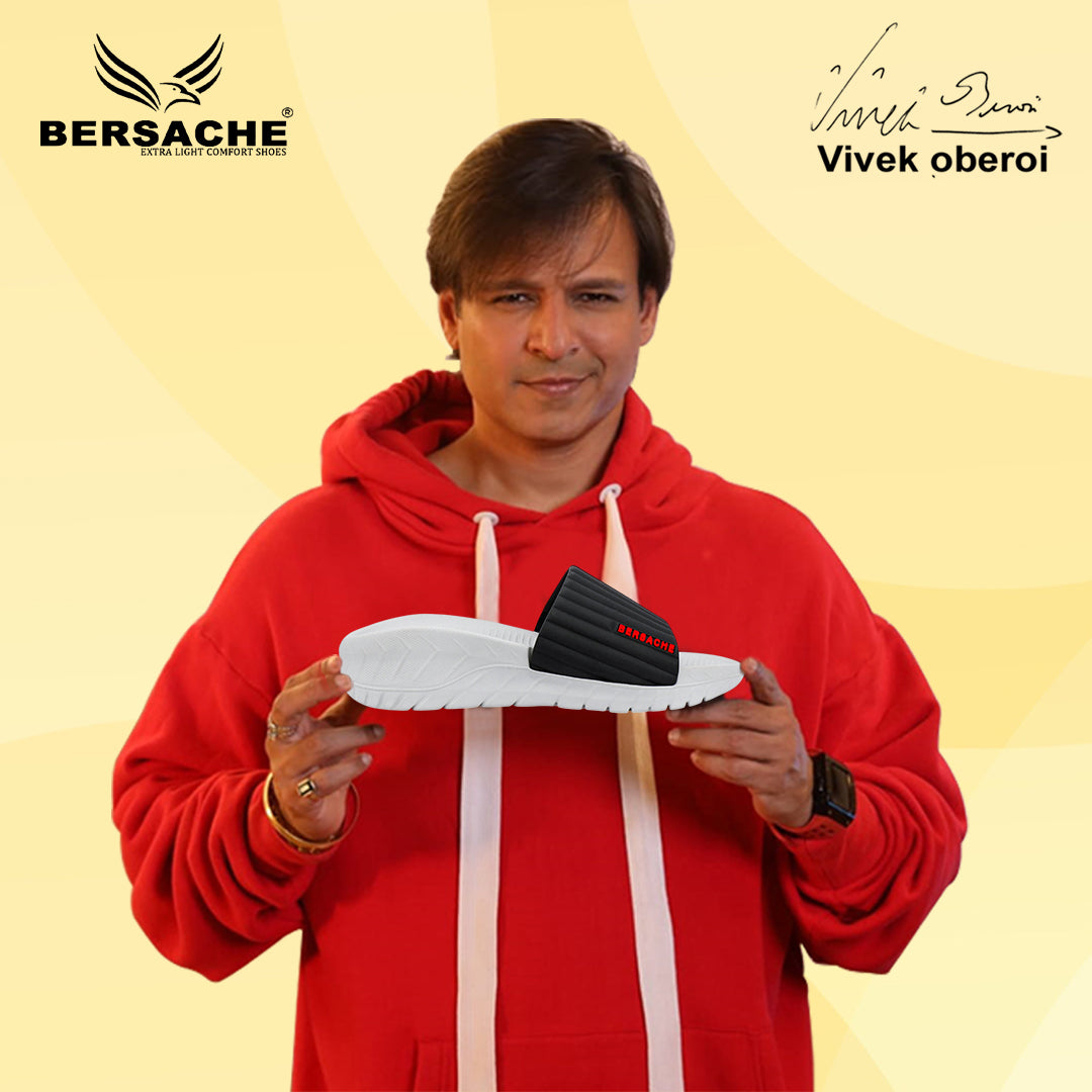 Bersache Extra Soft Classic Casual with  Regular wear with Ultra Soft & Flexibility Technology Flip Flop For Men's-(White-6331).