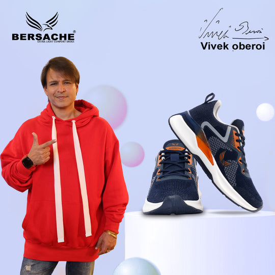 Bersache Sneaker, Loafers ,Casual With Extra Comfort Sneakers For Men (9202-Blue)