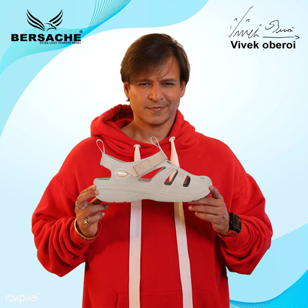 Bersache Extra Soft Classic Casual with  Regular wear with Ultra Soft & Flexibility Technology Slipper For Men's & Boy's-Beige-6263