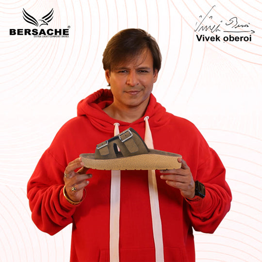 Bersache Extra Soft Classic Casual with  Regular wear with Ultra Soft & Flexibility Technology Sandal For Men's & Boy's-Tan-6220
