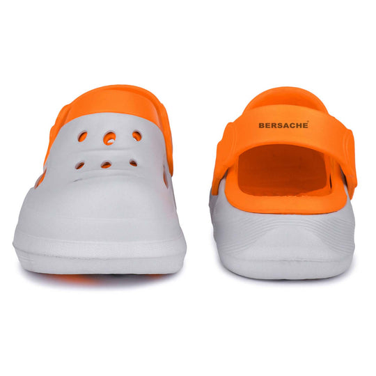 Bersache Extra Soft Classic Casual with Back Strap Regular wear with Ultra Soft & Flexibility Technology Flip-Flop for Men's/ Boy's - Orange-6034