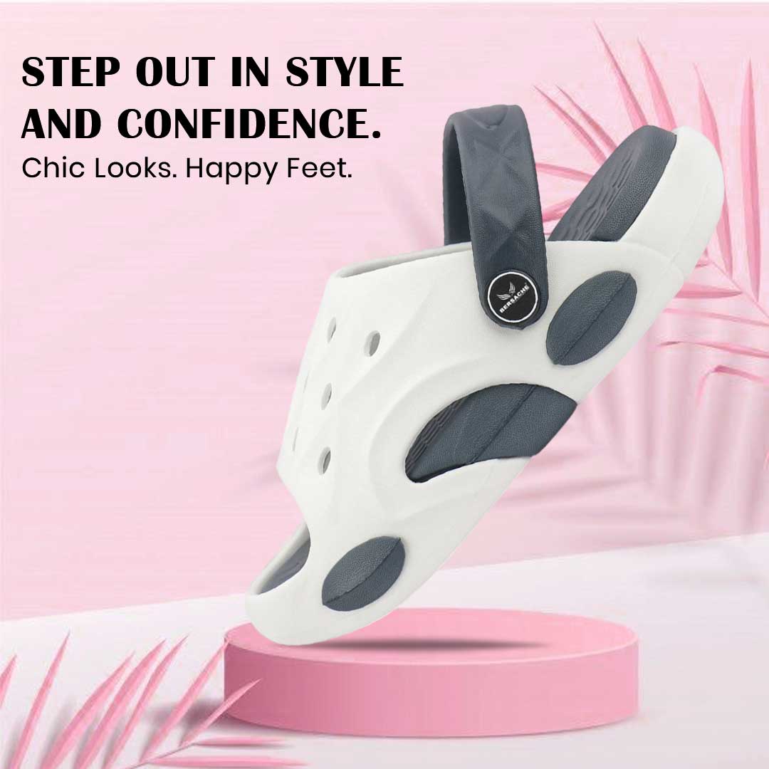 Bersache Extra Soft Classic Casual CHAPPAL with  Regular wear with Ultra Soft & Flexibility Technology Sandal for Kids's - White-6323.
