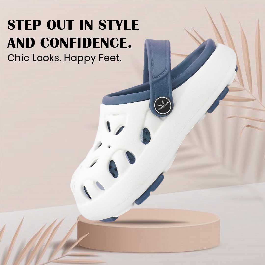 Bersache Extra Soft Classic Casual CHAPPAL with  Regular wear with Ultra Soft & Flexibility Technology Sandal for Kids's - White-6317.