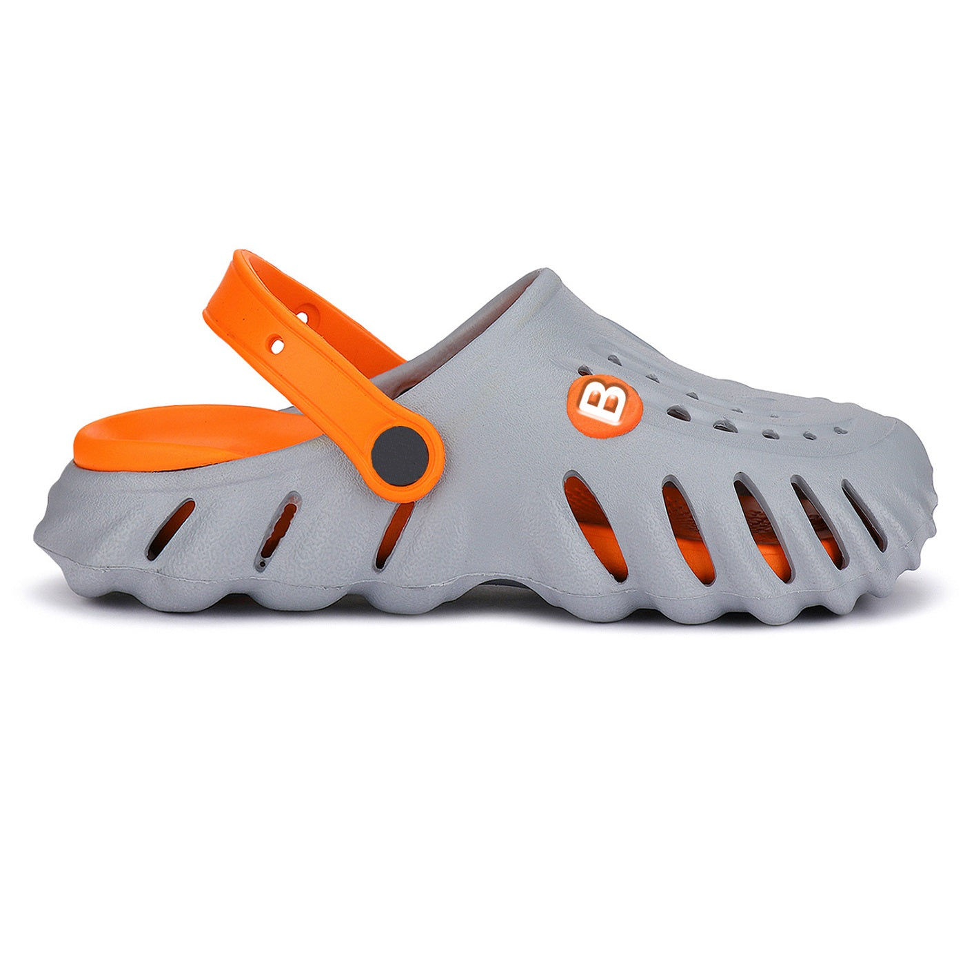Bersache Extra Soft Classic Casual with  Regular wear with Ultra Soft & Flexibility Technology Clogs for Men's & Boy's-Grey-6005.