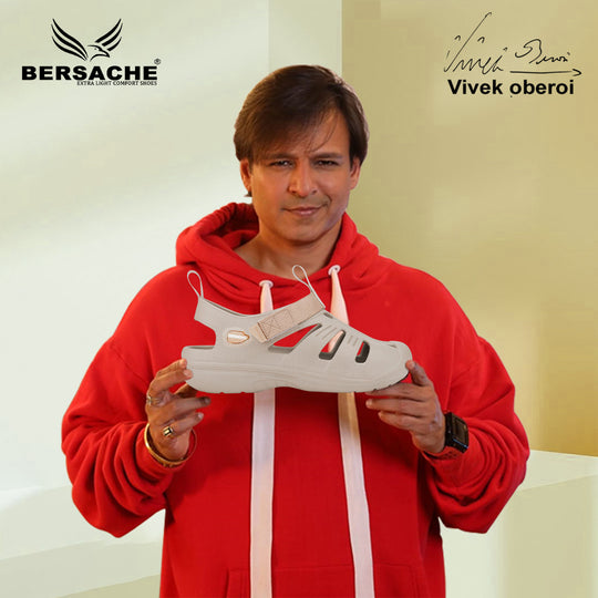 Bersache Extra Soft Classic Casual with  Regular wear with Ultra Soft & Flexibility Technology Sandal For men's & boy's-6263-Beige