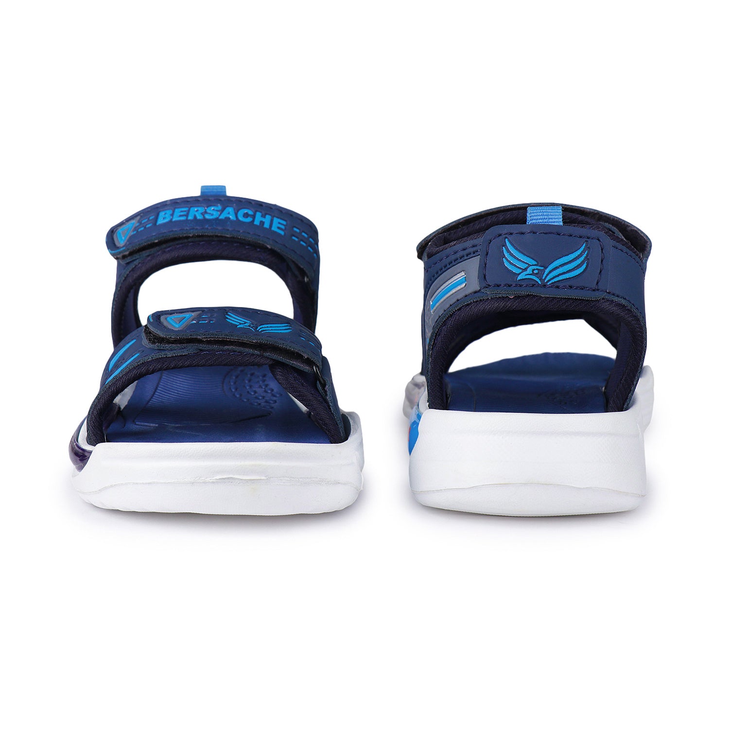 Bersache Extra Soft Classic Casual CHAPPAL with  Regular wear with Ultra Soft & Flexibility Technology Clog's for Kids's - Blue -6046.