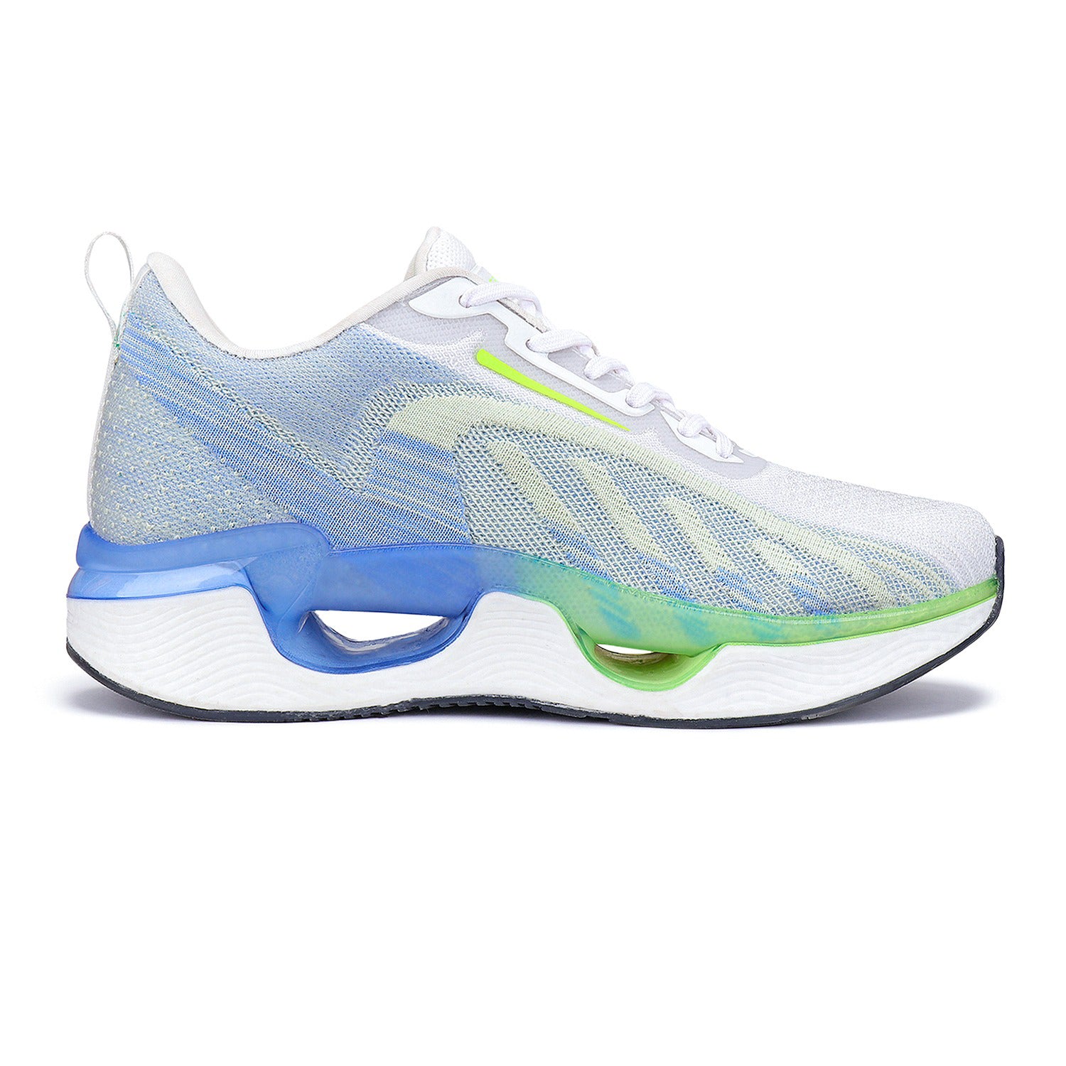 Bersache Lightweight Sports Running Shoes For Men White-9062.
