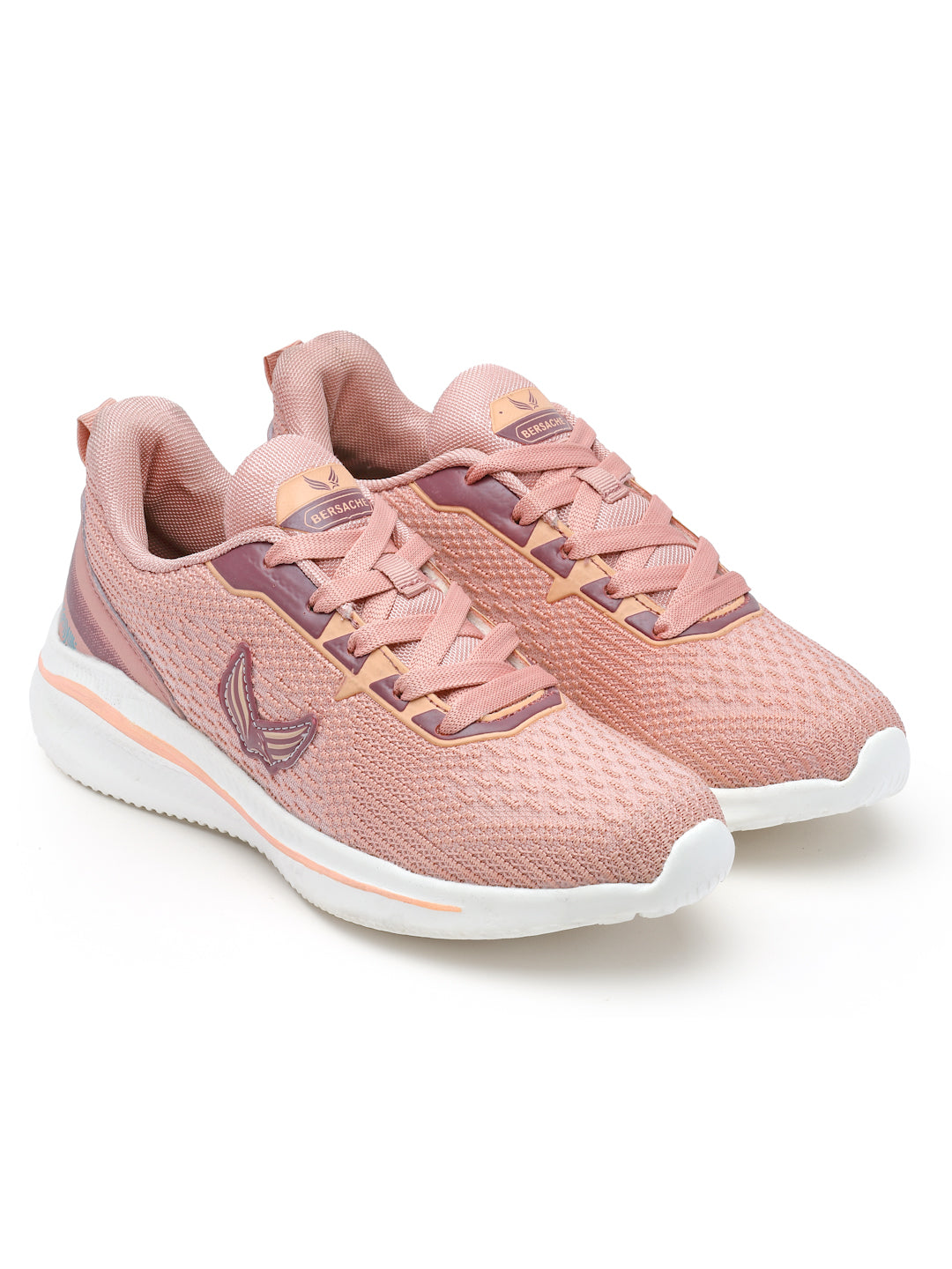 Bersache Premium Sports ,Gym, Trending Stylish Running shoes for Women's/GIRL's (9185-Pink)