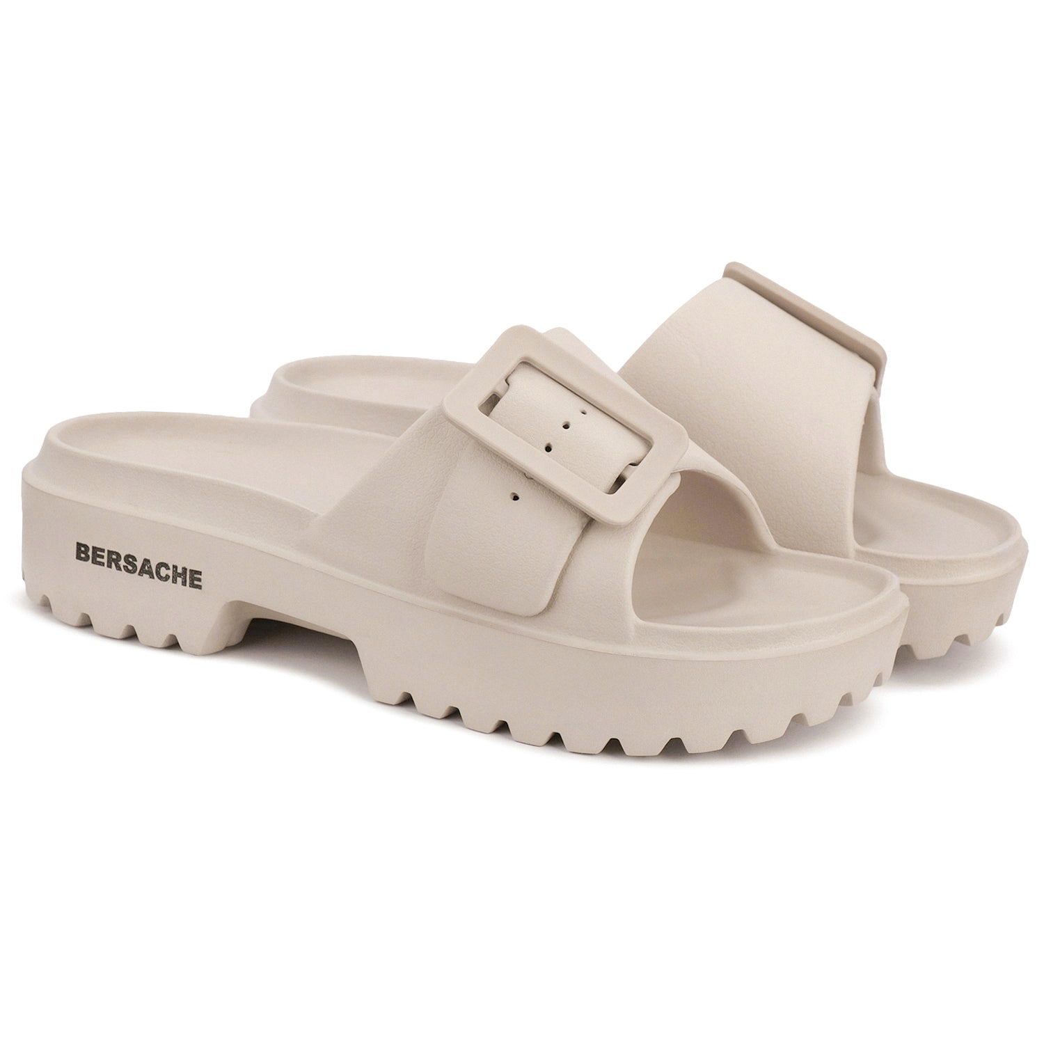 Bersache Extra Soft Classic Casual  with  Regular wear with Ultra Soft & Flexibility Technology Sandal for Women's-(6308-Beige)
