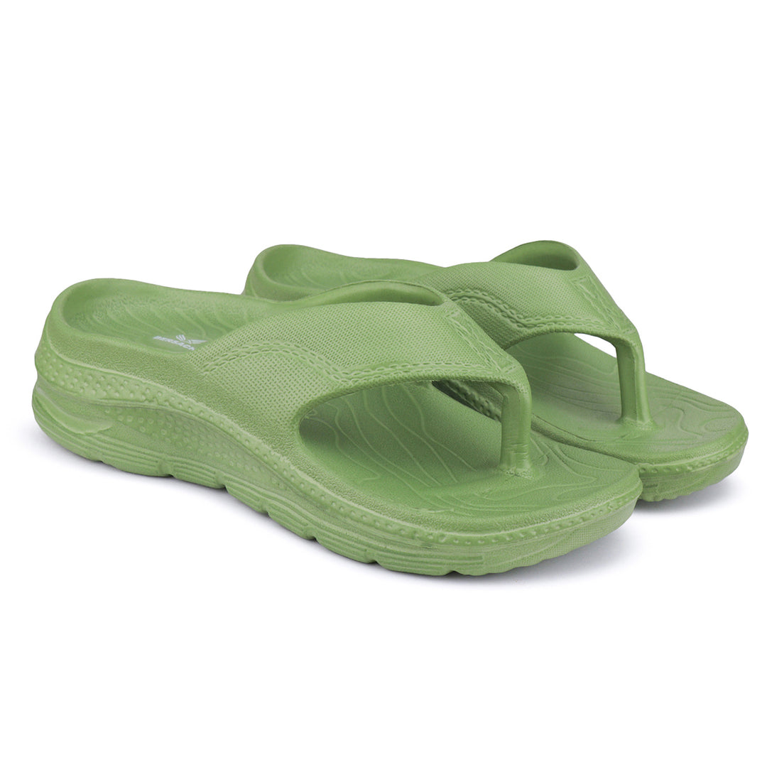 Bersache Extra Soft Classic Casual with  Regular wear with Ultra Soft & Flexibility Technology Flip Flop for Women's & Girl's (6186-Green)