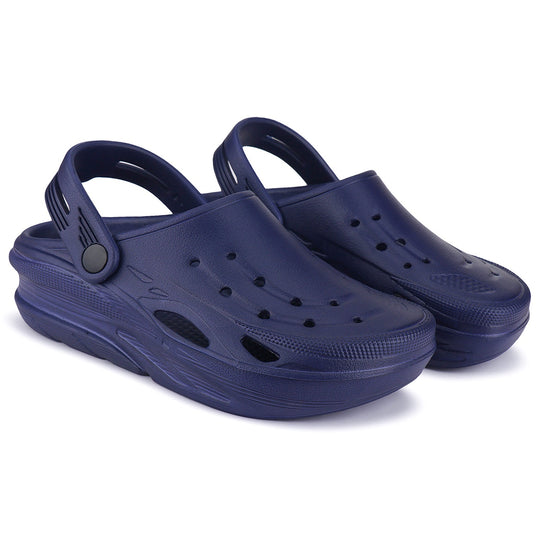 Bersache Extra Soft Classic Casual with Back Strap Regular wear with Ultra Soft & Flexibility Technology Flip-Flop for Men's/ Boy's 6062-Navy