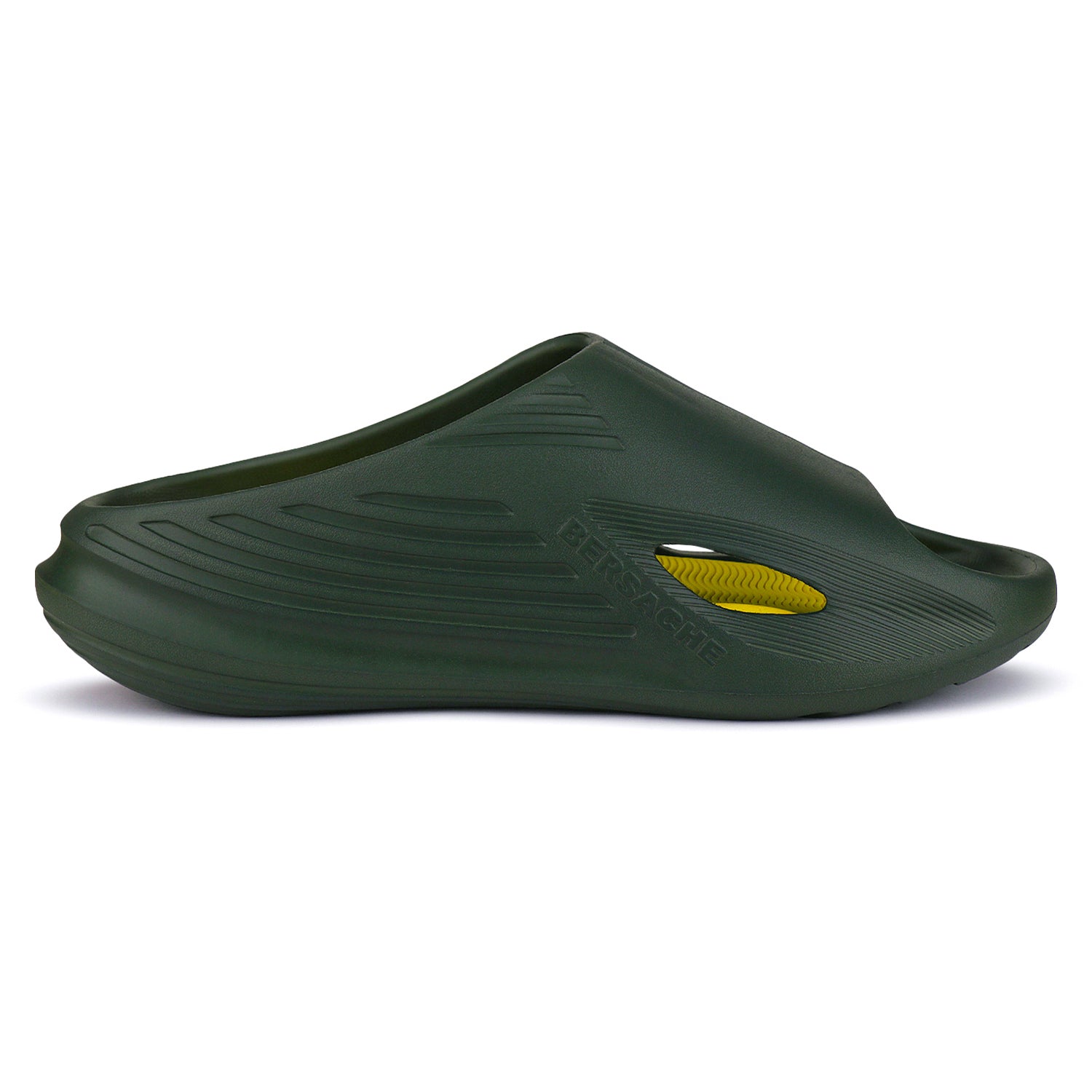 Bersache Extra Soft Classic Casual with  Regular wear with Ultra Soft & Flexibility Technology Flip Flop for Men's & Boy's (6146-Green)