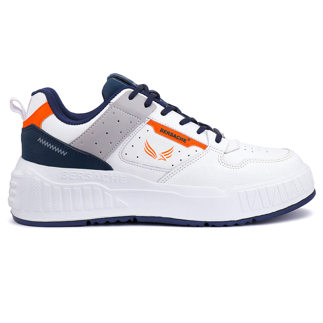 Bersache Sneaker, Loafers ,Casual With Extra Comfort Sneakers For Men's/Boy's (8052-White)