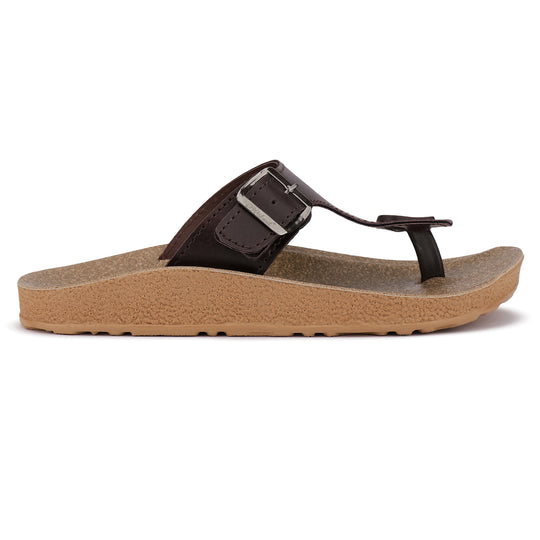 Bersache Extra Soft Classic Casual with  Regular wear with Ultra Soft & Flexibility Technology Flip-Flop for Men's & Boy's (6211-Brown)