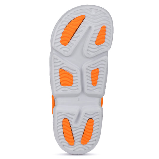 Bersache Extra Soft Classic Casual with Back Strap Regular wear with Ultra Soft & Flexibility Technology Flip-Flop for Men's/ Boy's - Orange-6034