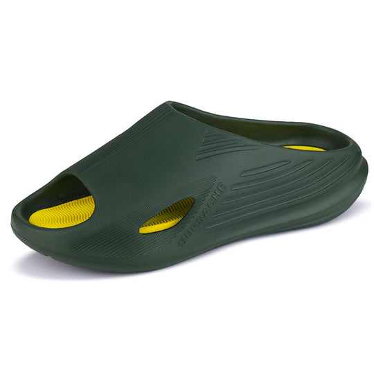 Bersache Extra Soft Classic Casual with  Regular wear with Ultra Soft & Flexibility Technology Clog's for Men's & Boy's (6146-Green)