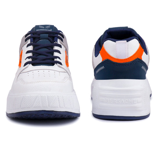 Bersache Sneaker, Loafers ,Casual With Extra Comfort Sneakers For Men's/Boy's (8052-White)