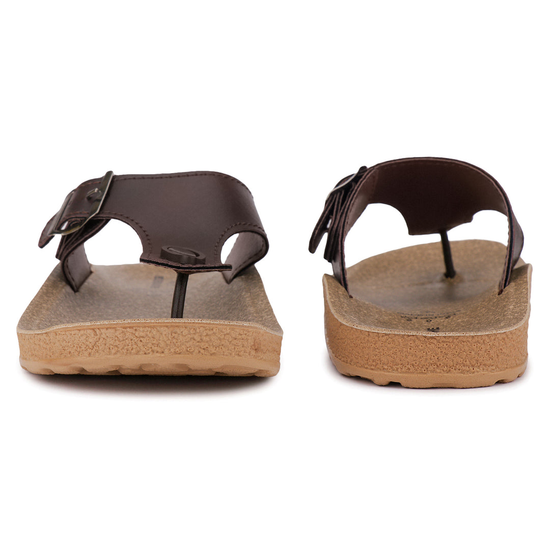 Bersache Extra Soft Classic Casual with  Regular wear with Ultra Soft & Flexibility Technology Flip-Flop for Men's & Boy's (6211-Brown)