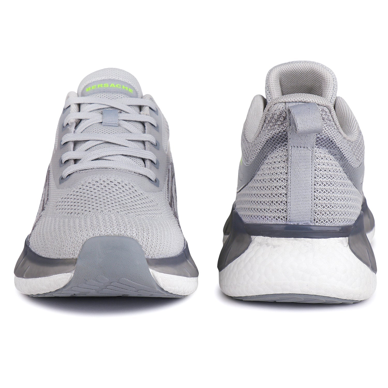Bersache Premium Sports ,Gym, Trending Stylish Running Shoes For Men (9150-Grey).