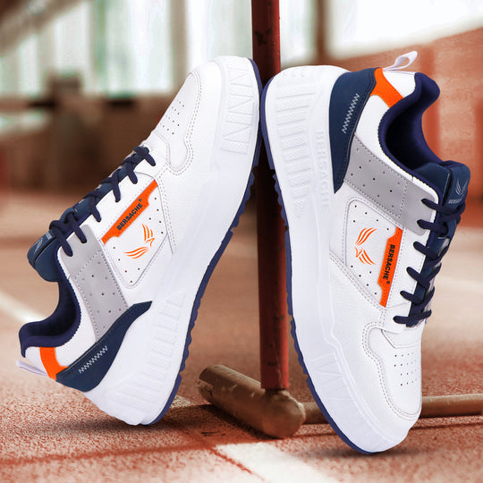 Bersache Sneaker, Loafers ,Casual With Extra Comfort Sneakers For Men's/Boy's (8052-White)