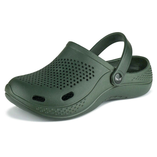 Bersache Extra Soft Classic Casual with Back Strap Regular wear with Ultra Soft & Flexibility Technology Flip-Flop for Men's/ Boy's -Green 6068