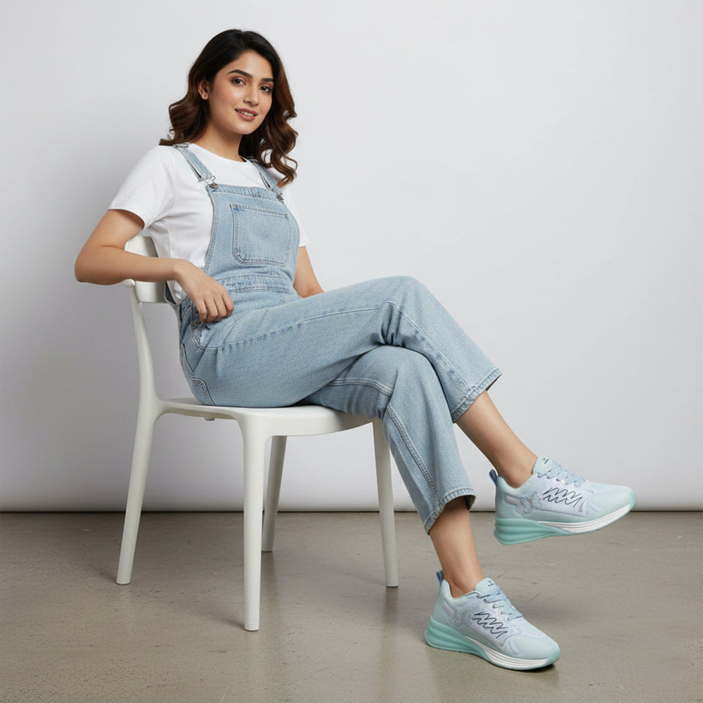 Bersache Casual Sneaker shoe for Women| Soft Cushioned Insole , Slip-Resistance Casuals For Women's-(8141-Mint)