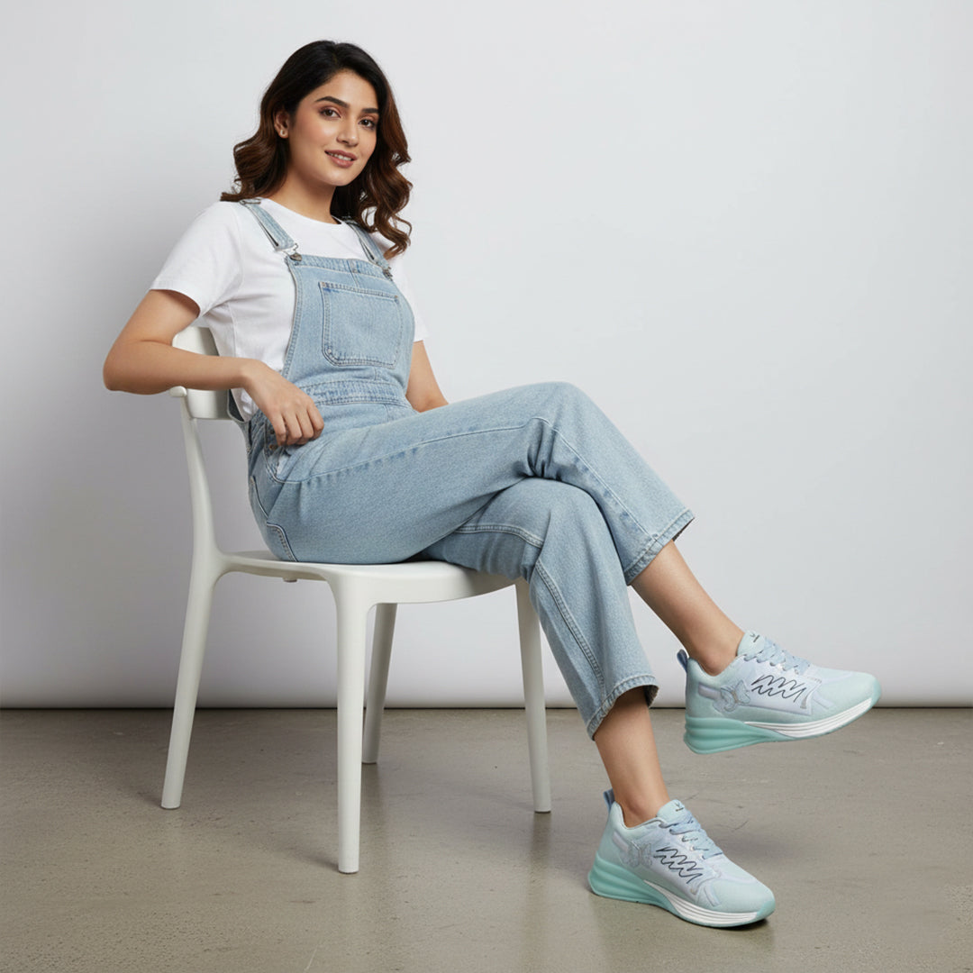 Bersache Casual Sneaker shoe for Women| Soft Cushioned Insole , Slip-Resistance Casuals For Women's-(8141-Mint)